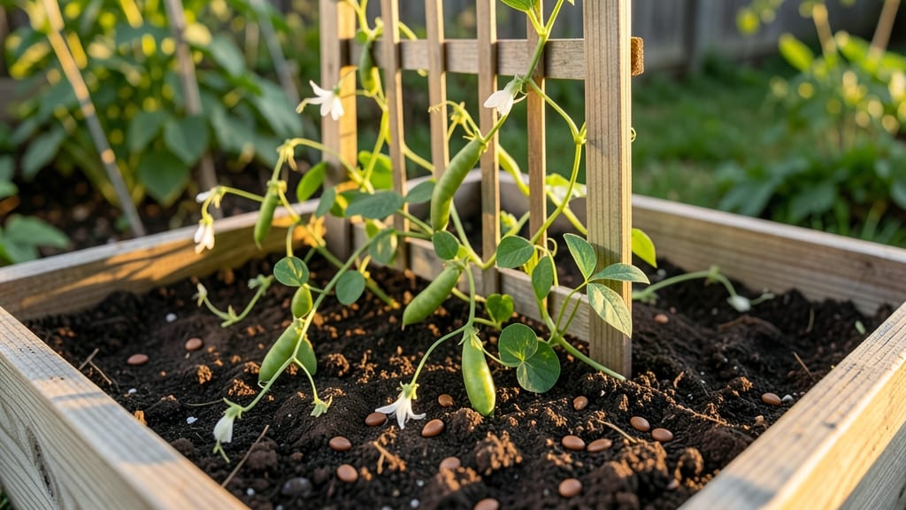 Peas for Vertical Harvests
