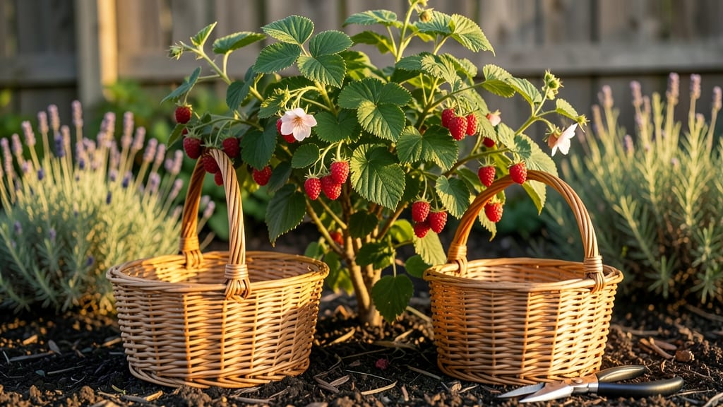 Zone 9 Raspberries: Pole-Trained Sweetness in 55 Days Without Bitterness