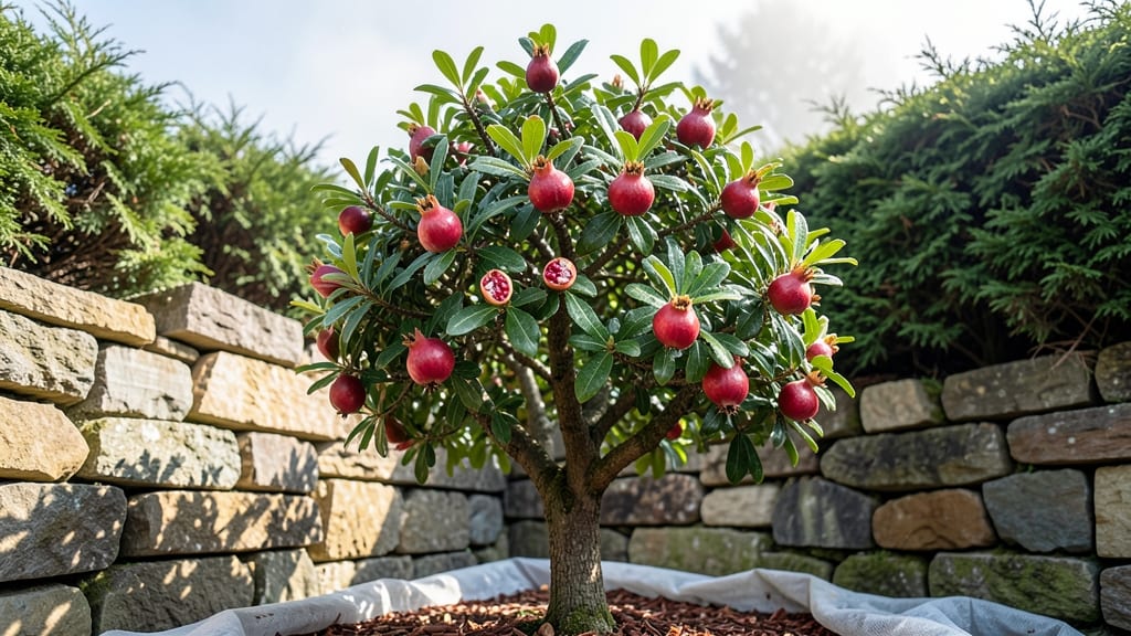 Cold-Hardy Pomegranate Tree Punica Granatum