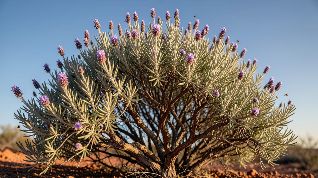 Texas Sage for Fragrant Purple Blooms