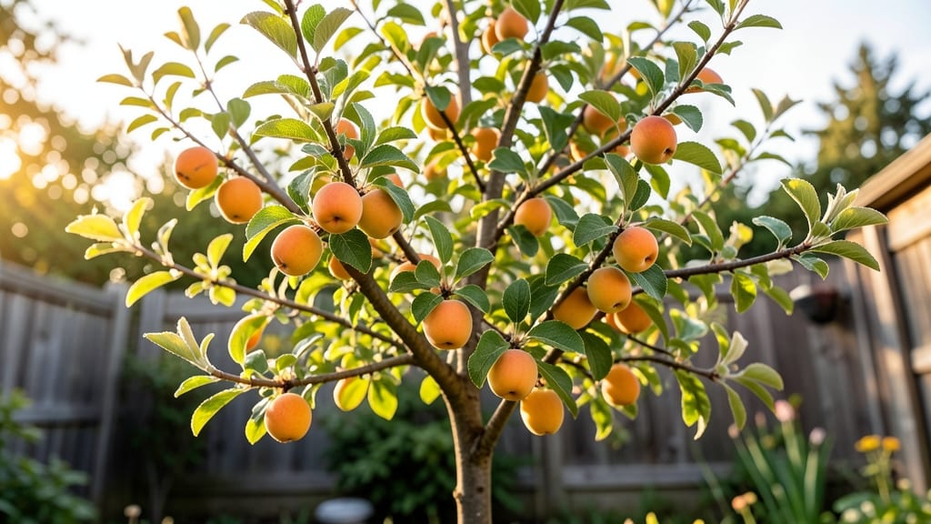 Miniature Apricot Tree