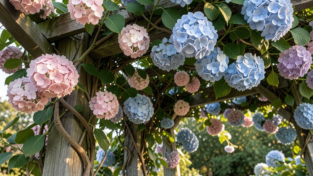 Climbing Hydrangea for Lush, Flowering Privacy