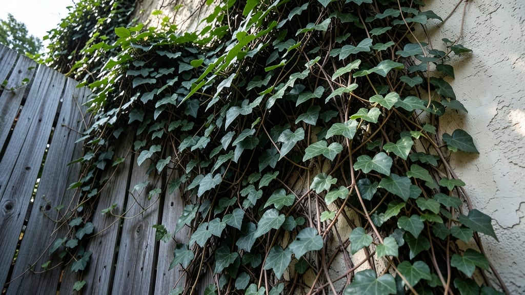 English Ivy for Dense, Fast-Growing Privacy Walls