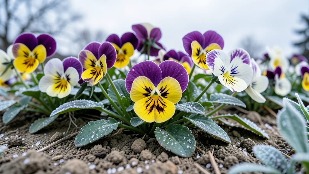 Pansy Seeds for Winter Color