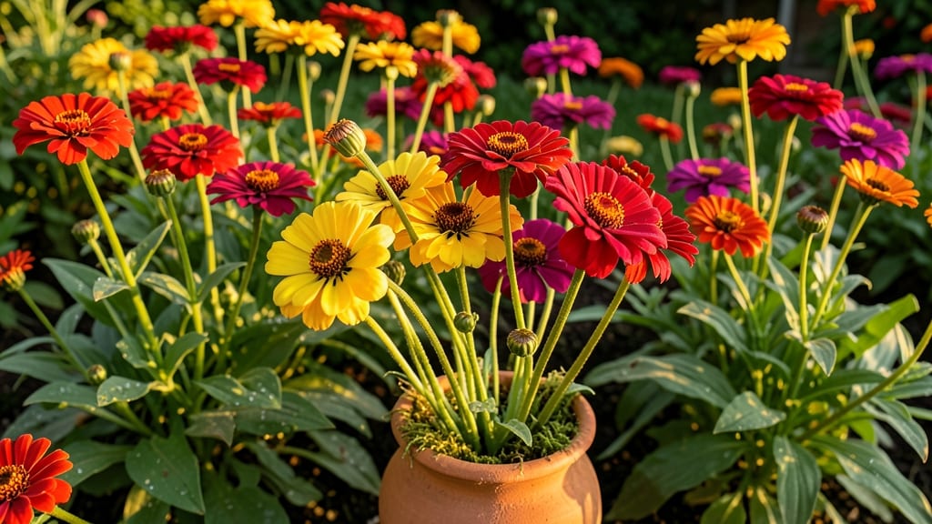 Zinnia Elegans Seeds for Long-Lasting Cut Flowers