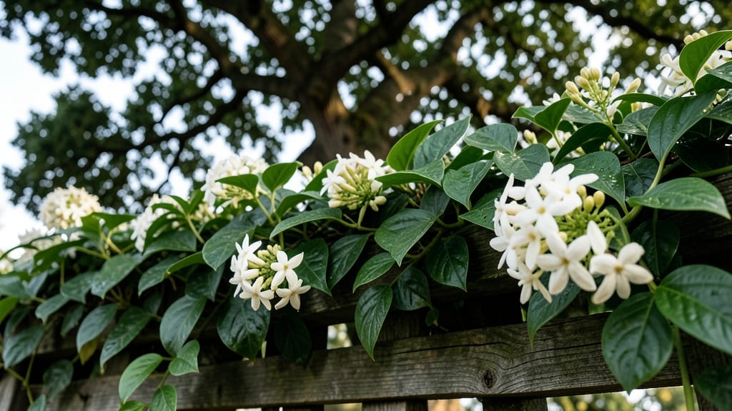 Star Jasmine for Low-Maintenance Privacy