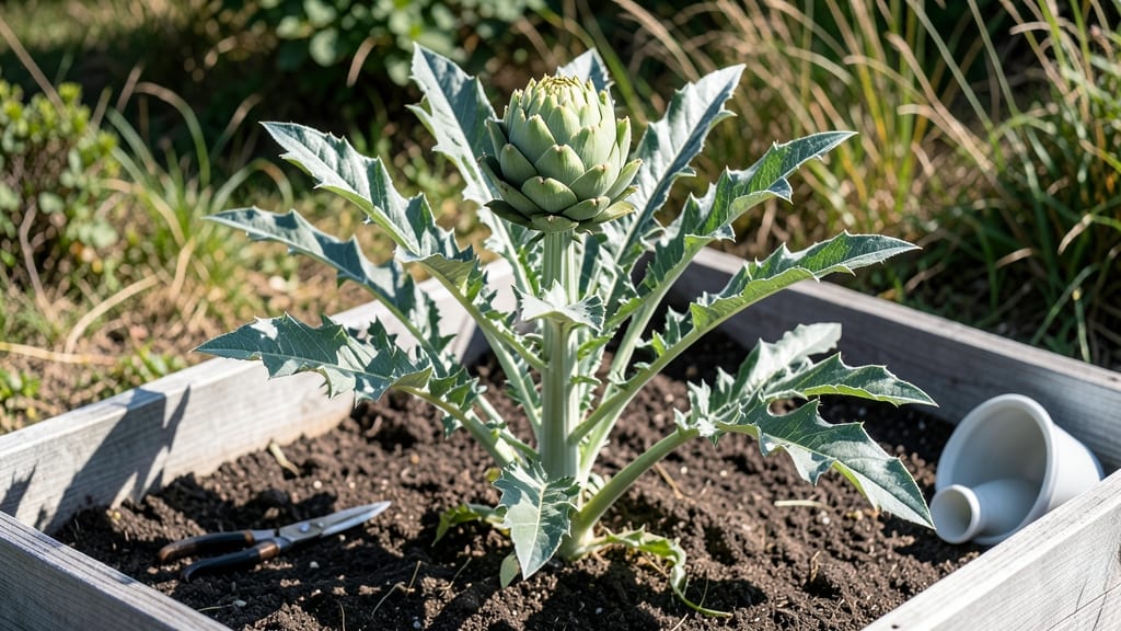 Growing Artichokes in Zone 7: Pole-Trained Harvest in 55 Days Without Bitterness