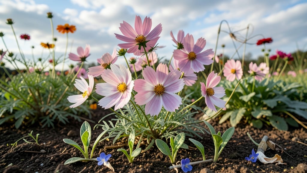 Cosmos Bipinnatus Seeds for Drought Resistance