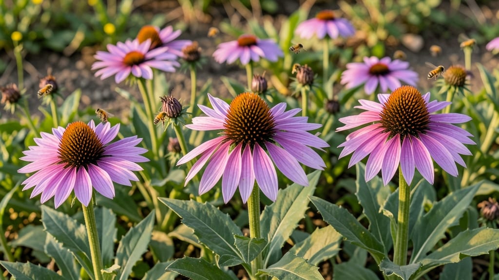 Purple Coneflower Tall Stems