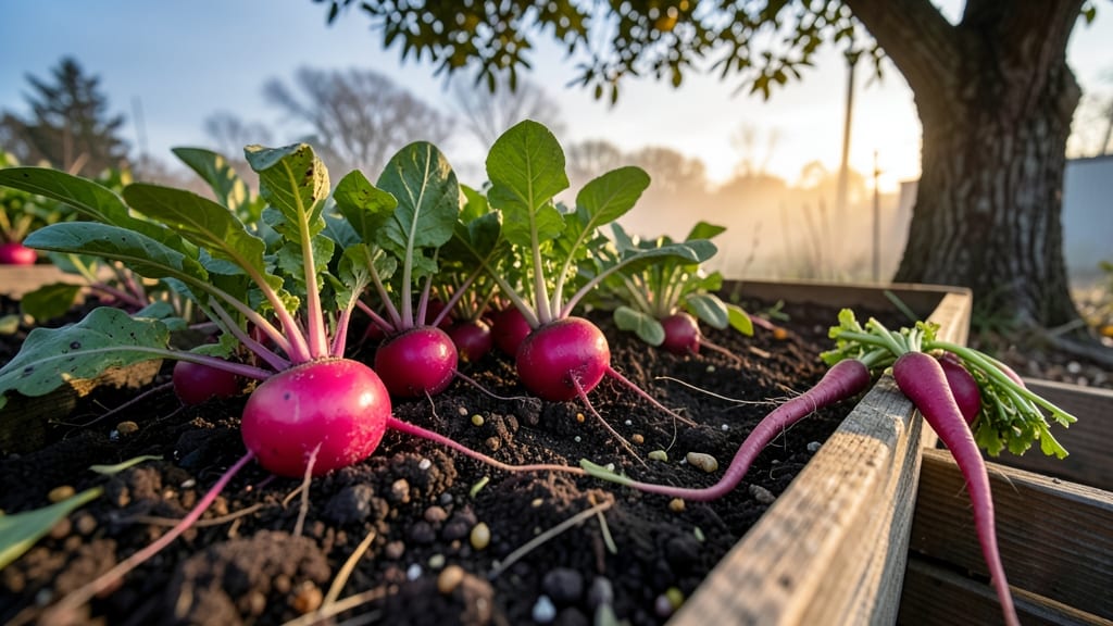 Radishes for Fast Root Crops