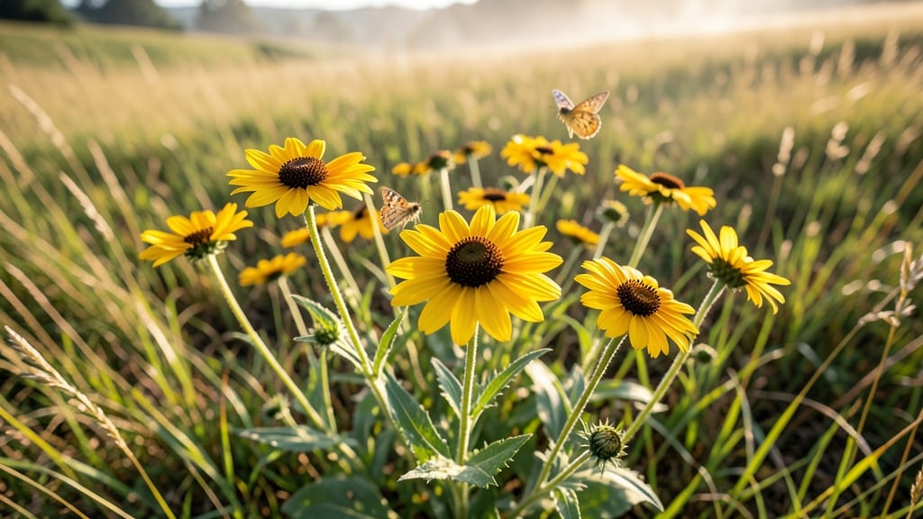 Black-Eyed Susan Seeds for Pollinator Magnet
