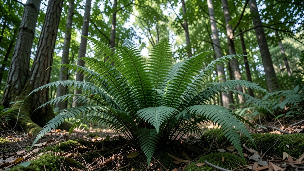 Japanese Holly Fern for Lush Texture