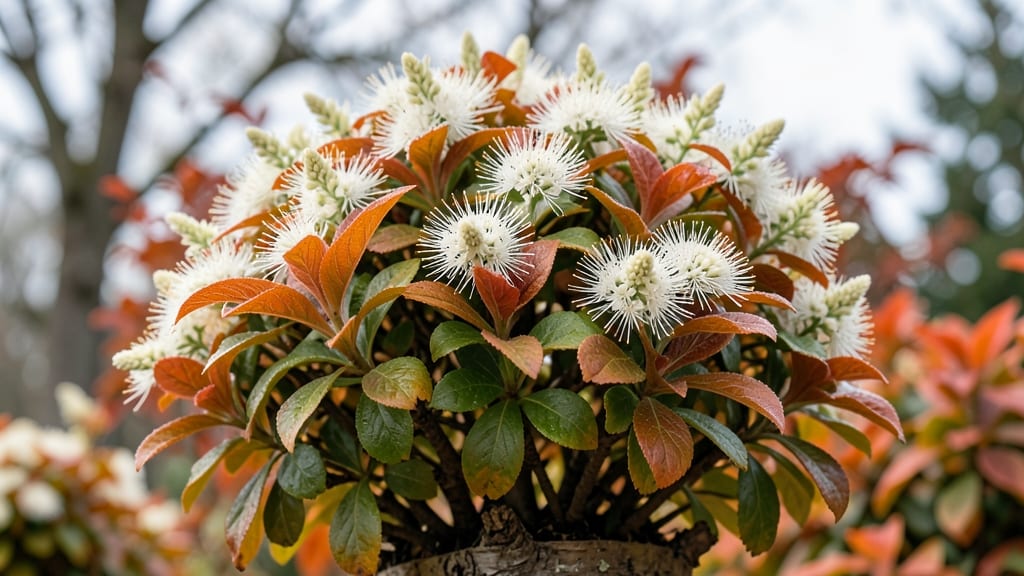 Dwarf Fothergilla for Fragrant Spring Blooms