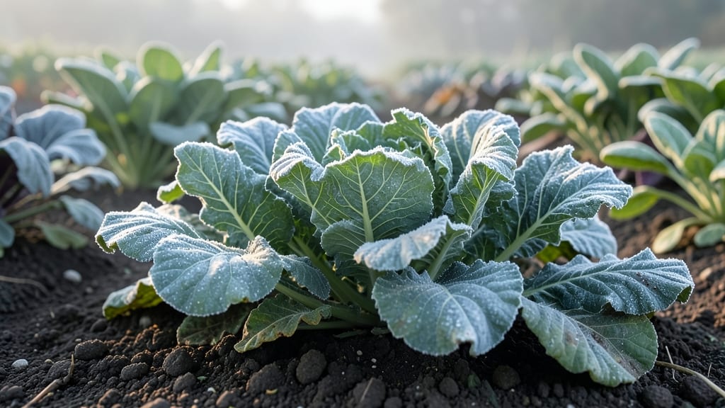 Kale Plants for Frost-Sweetened Leaves