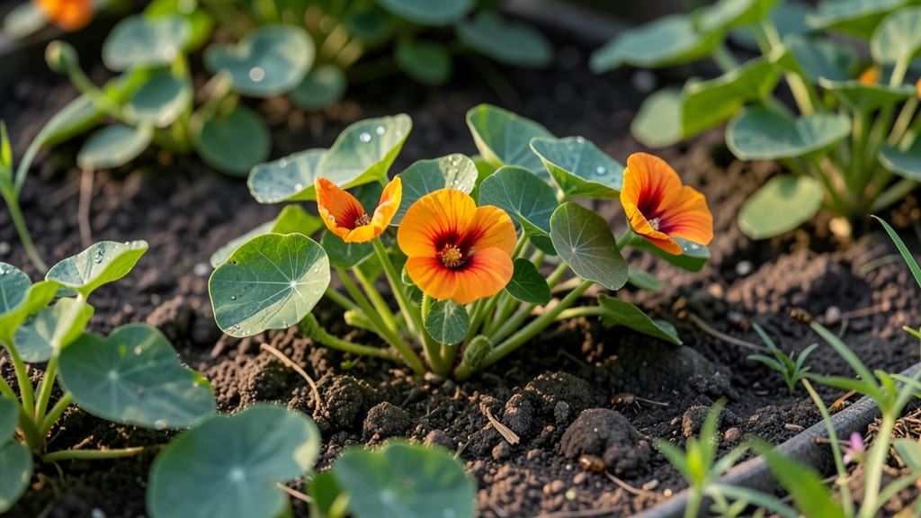 Nasturtium Seeds for Pest Control