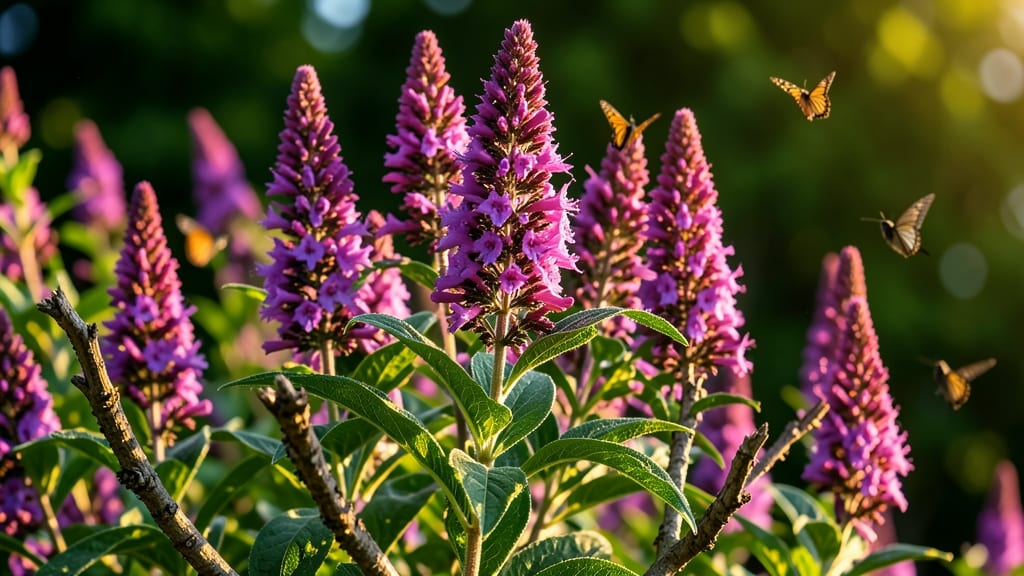 Butterfly Bush Buddleia Davidii for Pollinators