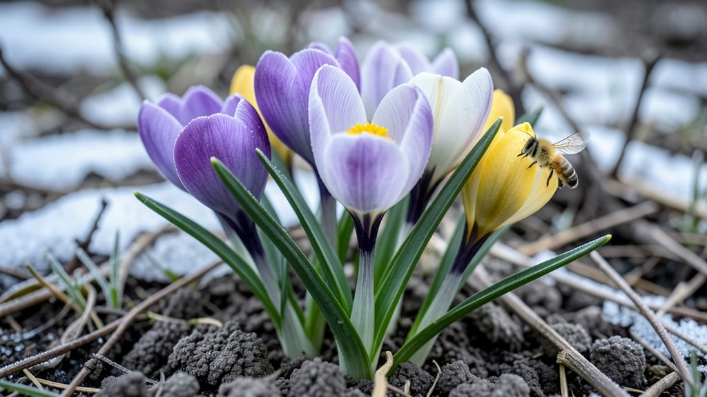 Crocus For Early Pollinator Support