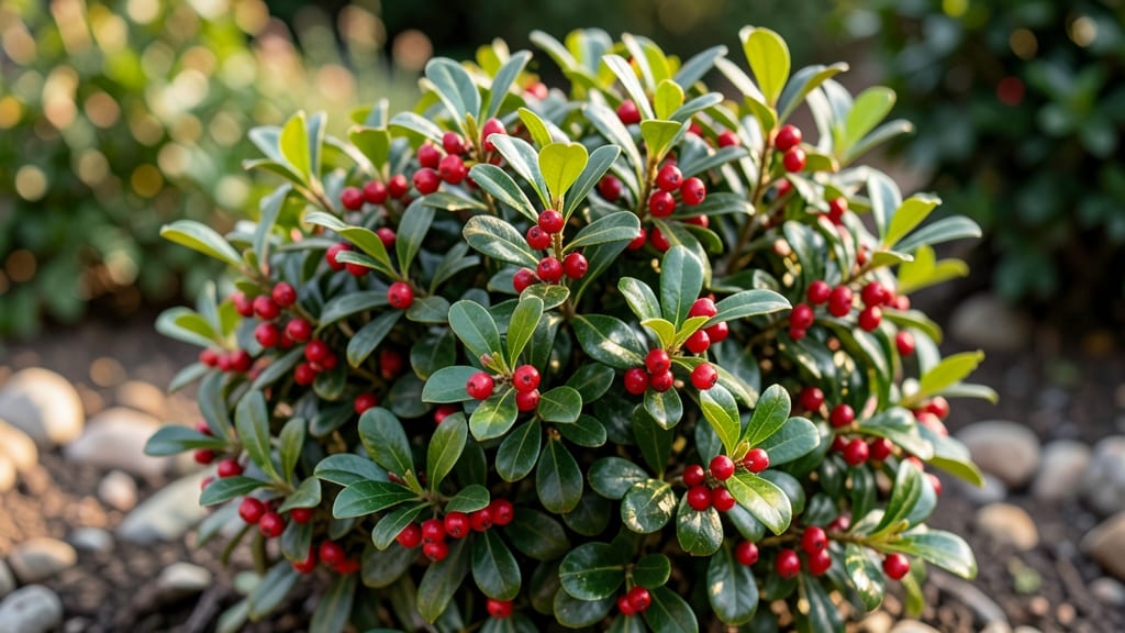 Dwarf Yaupon Holly for Year-Round Color
