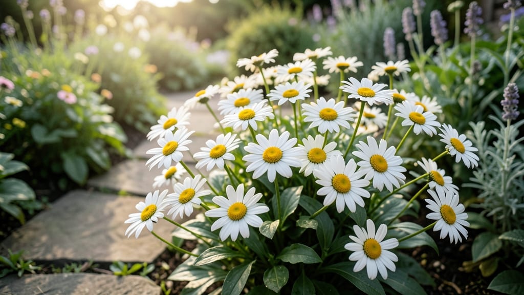 Shasta Daisy Leucanthemum: Classic White Blooms for Timeless Elegance