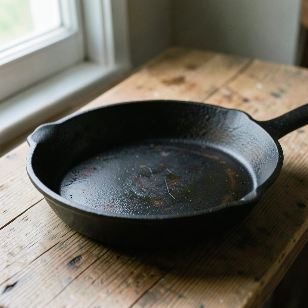 The cast iron skillet