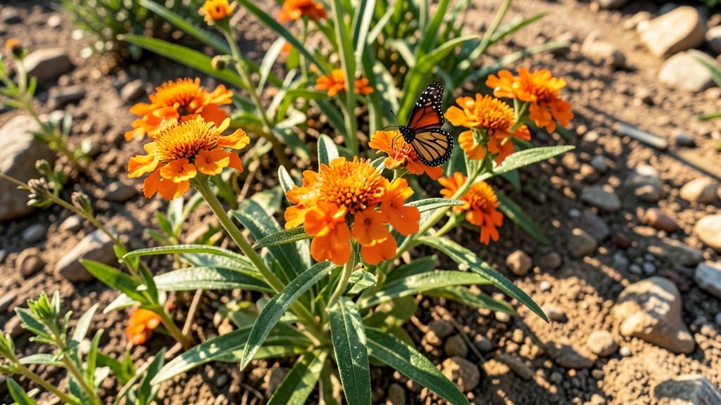Butterfly Weed Orange Clusters