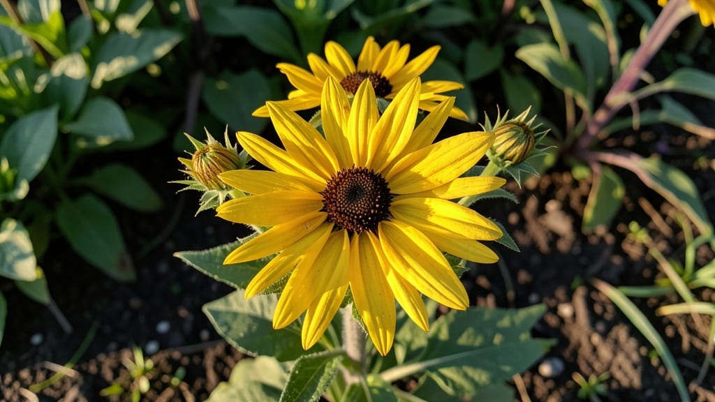 Black-Eyed Susan Rudbeckia Hirta: Golden Sunshine for Shady Spots