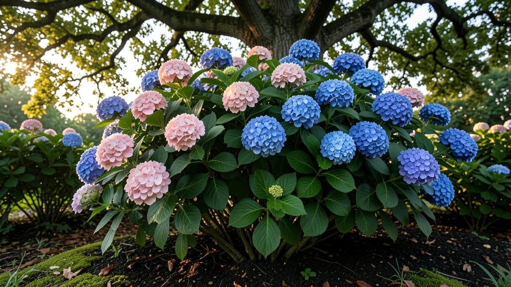 Hydrangea Macrophylla for Season-Long Color