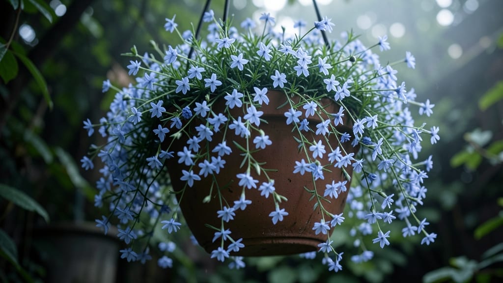 Lobelia 'Crystal Palace' for Spiller Trailing