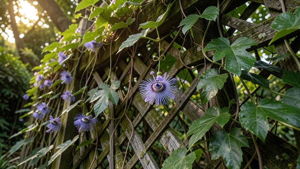 Passionflower Vine for Tropical Privacy