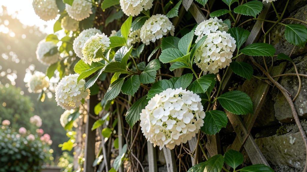 Climbing Hydrangea for Lush, Flowering Privacy