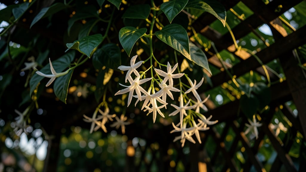Star Jasmine for Fragrant Evergreen Climbing Beauty