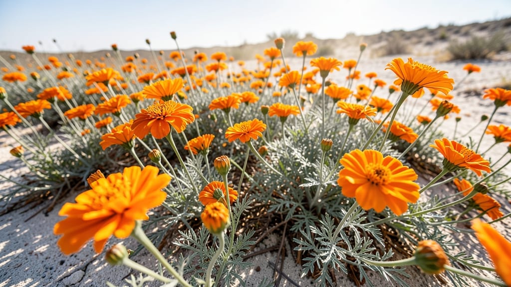Desert Marigold for Year-Round Color