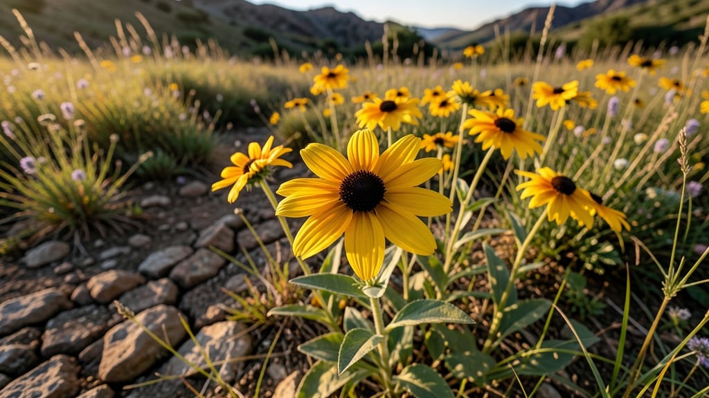 Black-Eyed Susan Rudbeckia Hirta