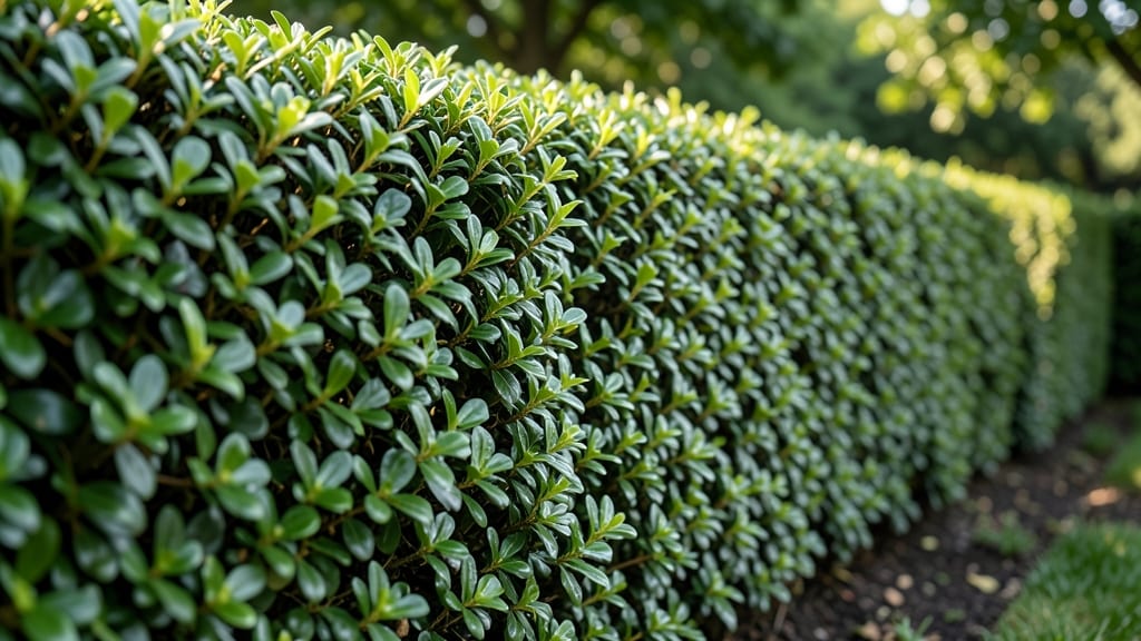 Boxwood for Structured Privacy Screens