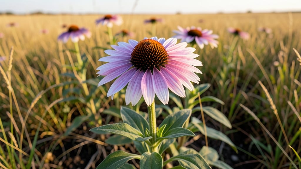 Coneflower Echinacea Purpurea: Drought-Tolerant Pollinator Magnet