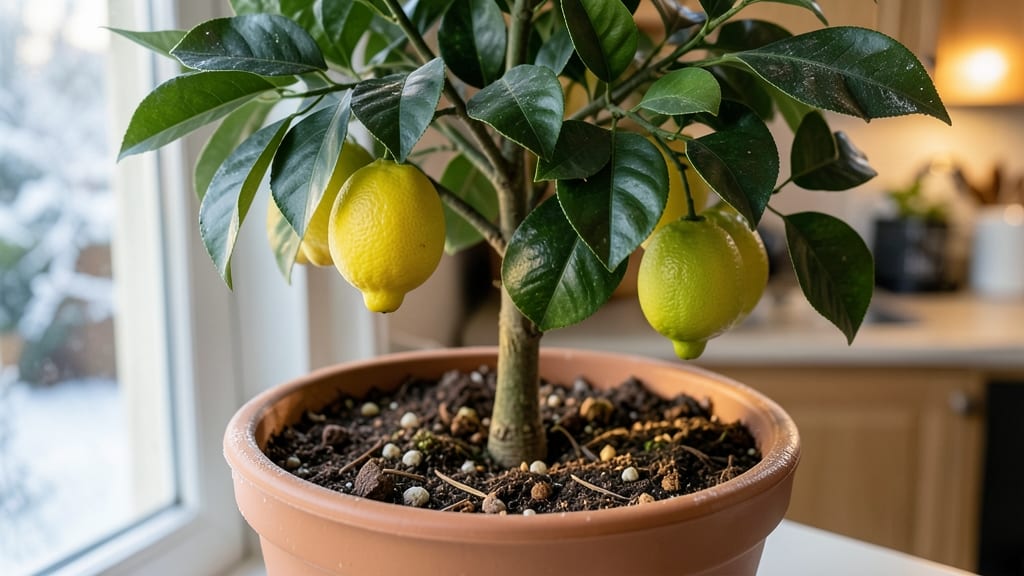 Cold-Resistant Meyer Lemon Tree