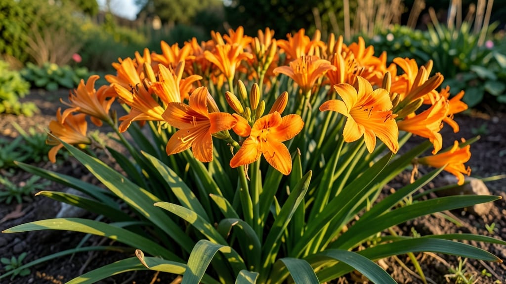 Daylily Hemerocallis Fulva: Orange Torch for Full Sun Gardens