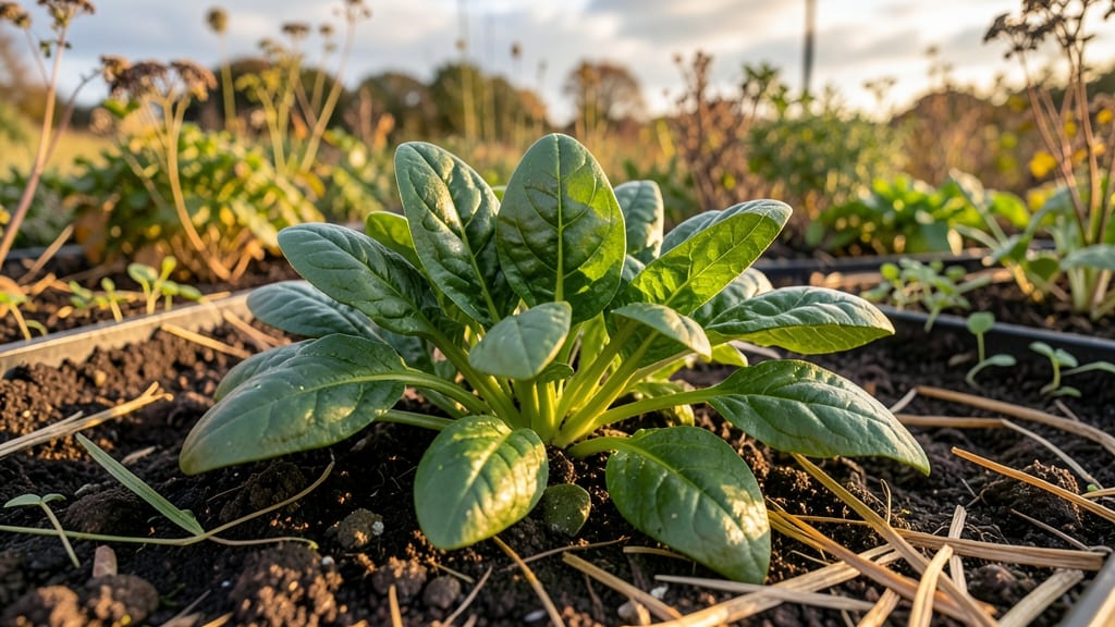 Spinach for Nutrient-Dense Leaves